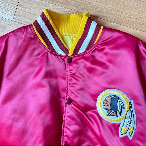 SOLD - Vintage Washington Redskins NFL Starter Pro Line Satin Jacket Size XL - Picture 2 of 12